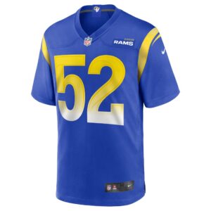 Men's Los Angeles Rams Terrell Lewis Nike Royal Game Jersey