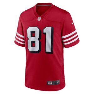 Men's San Francisco 49ers Terrell Owens Nike Scarlet Retired Alternate Game Jersey