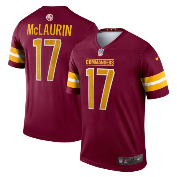 Men's Washington Commanders Terry McLaurin Nike Burgundy Legend Jersey