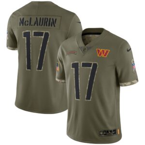 Men's Washington Commanders Nike Olive 2022 Salute To Service Limited Jersey