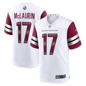 Men's Washington Commanders Terry McLaurin Nike White Game Jersey