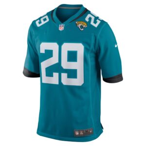 Men's Jacksonville Jaguars Tevaughn Campbell Nike Teal Home Game Player Jersey