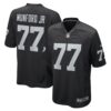 Men's Las Vegas Raiders Thayer Munford Jr. Nike Black Game Player Jersey