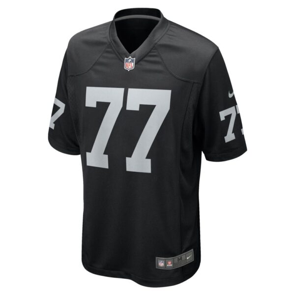 Thayer Munford Jr. Las Vegas Raiders Nike Team Game Jersey - Black