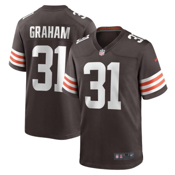 Thomas Graham Jr. Cleveland Browns Nike Team Game Jersey - Brown