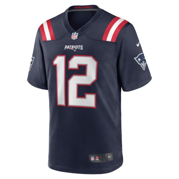 Men's New England Patriots Nike Navy Game Retired Player Jersey