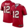 Men's Nike Tom Brady Red Tampa Bay Buccaneers Legend Jersey