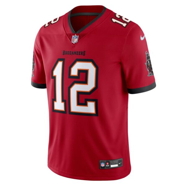 Men's Tampa Bay Buccaneers Tom Brady Nike Red Vapor Untouchable Limited Jersey