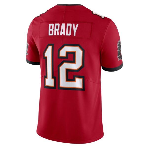 Men's Tampa Bay Buccaneers Tom Brady Nike Red Vapor Untouchable Limited Jersey