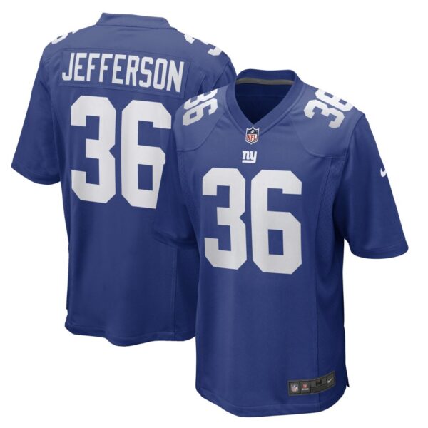 Men's New York Giants Tony Jefferson Nike Royal Game Player Jersey