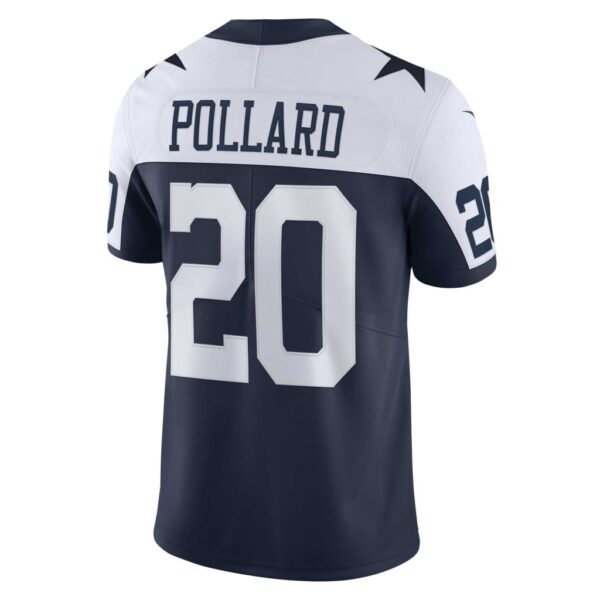 Men's Dallas Cowboys Tony Pollard Nike Navy Alternate Vapor Limited Player Jersey