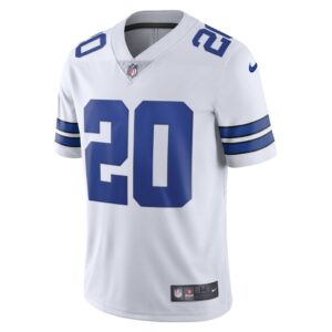 Men's Dallas Cowboys Tony Pollard Nike White Vapor Limited Player Jersey