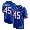 Men's Buffalo Bills Travin Howard Nike Royal Team Game Jersey