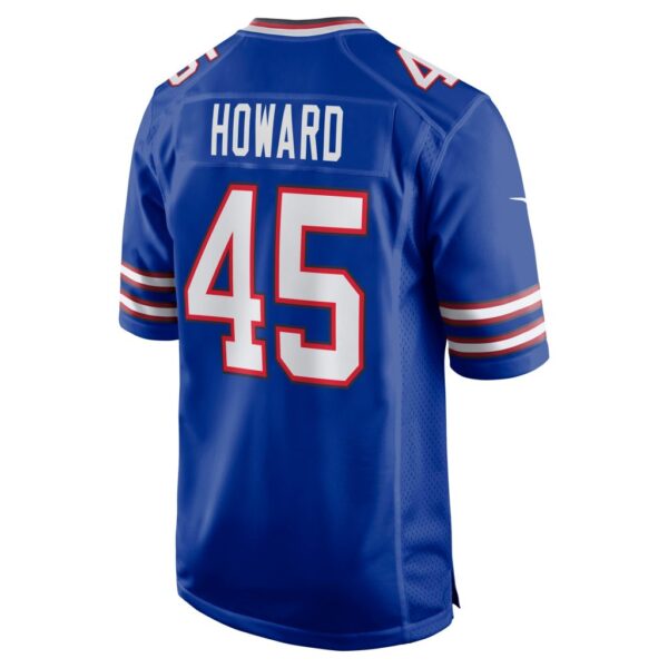 Men's Buffalo Bills Travin Howard Nike Royal Team Game Jersey