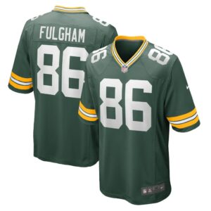 Men's Green Bay Packers Travis Fulgham Nike Green Game Player Jersey