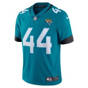 Men's Jacksonville Jaguars Travon Walker Nike Teal Team Logo Vapor Limited Jersey