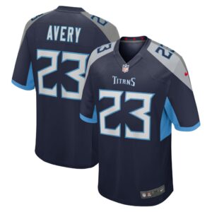 Tre Avery Tennessee Titans Nike Team Game Jersey - Navy