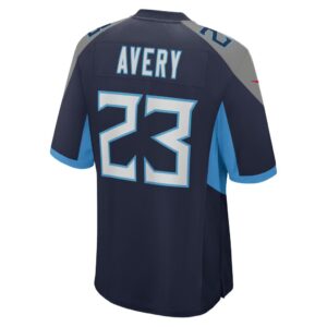 Tre Avery Tennessee Titans Nike Team Game Jersey - Navy