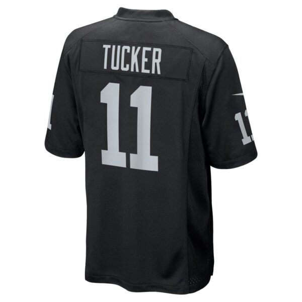 Tre Tucker Las Vegas Raiders Nike Team Game Jersey - Black