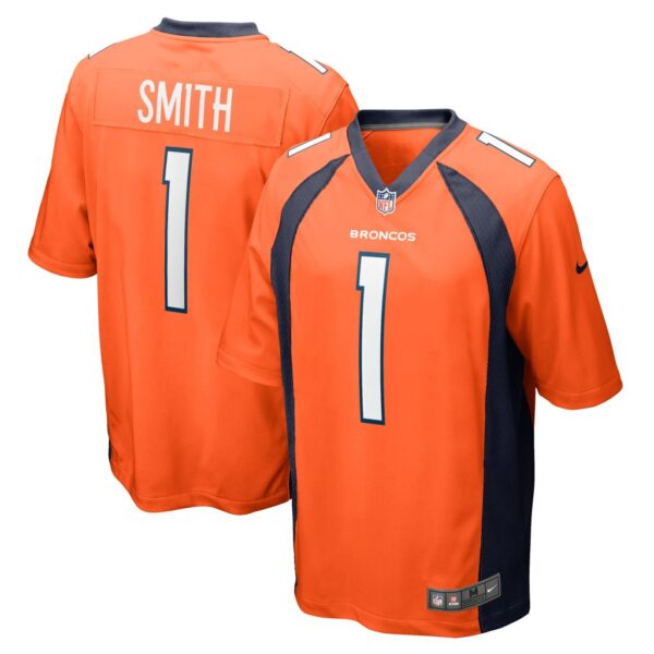 Tremon Smith Denver Broncos Nike Team Game Jersey - Orange