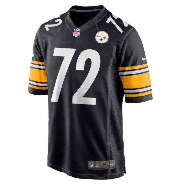 Men's Pittsburgh Steelers Trent Scott Nike Black Game Player Jersey