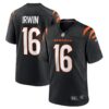 Men's Cincinnati Bengals Trenton Irwin Nike Black Game Player Jersey