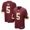 Tress Way Washington Football Team Nike Game Jersey - Burgundy