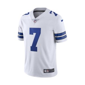 Men's Dallas Cowboys Trevon Diggs Nike White Vapor Limited Jersey