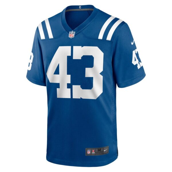 Men's Indianapolis Colts Trevor Denbow Nike Royal Game Player Jersey