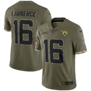 Men's Jacksonville Jaguars Nike Olive 2022 Salute To Service Limited Jersey