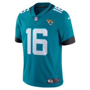 Men's Jacksonville Jaguars Trevor Lawrence Nike Teal Vapor Limited Jersey