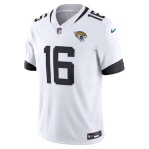 Trevor Lawrence Jacksonville Jaguars Nike Vapor F.U.S.E. Limited Jersey - White