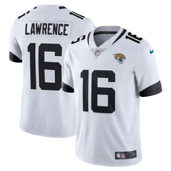 Men's Jacksonville Jaguars Trevor Lawrence Nike White Vapor Limited Jersey