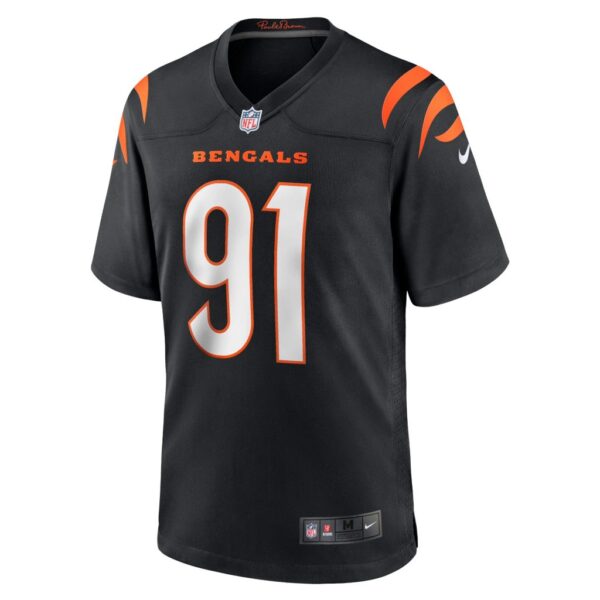 Men's Cincinnati Bengals Trey Hendrickson Nike Black Team Game Jersey