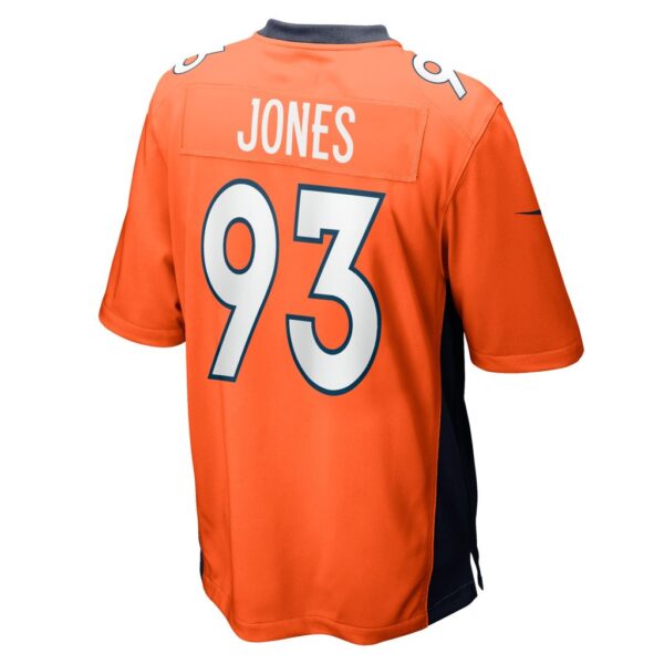 Troy Jones Denver Broncos Nike Game Jersey - Orange