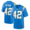 Men's Los Angeles Chargers Troy Reeder Nike Powder Blue Game Jersey