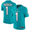 Men's Miami Dolphins Tua Tagovailoa Nike Aqua Vapor Limited Jersey