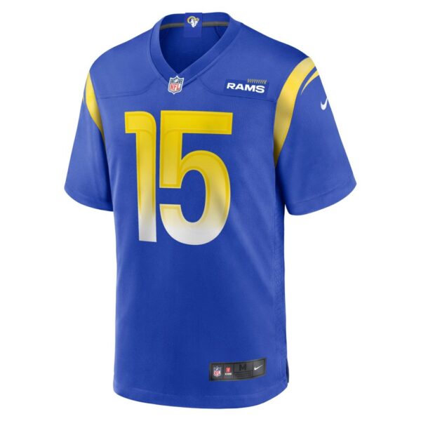 Men's Los Angeles Rams Tutu Atwell Nike Royal Game Player Jersey