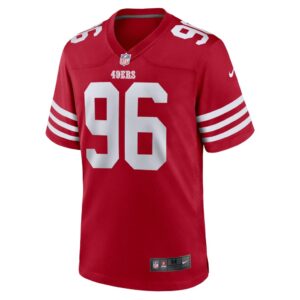 Men's San Francisco 49ers T.Y. McGill Nike Scarlet Home Game Player Jersey