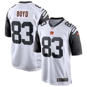 Men's Cincinnati Bengals Tyler Boyd Nike White Alternate Game Jersey