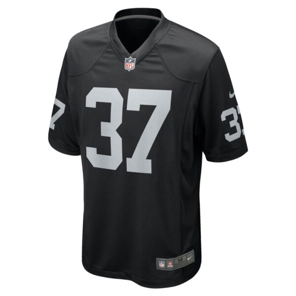 Tyler Hall Las Vegas Raiders Nike Team Game Jersey - Black