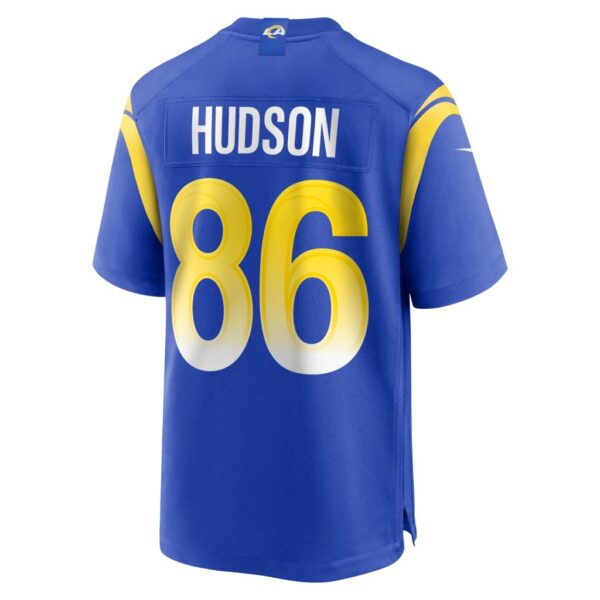 Men's Los Angeles Rams Tyler Hudson Nike Royal Home Game Jersey