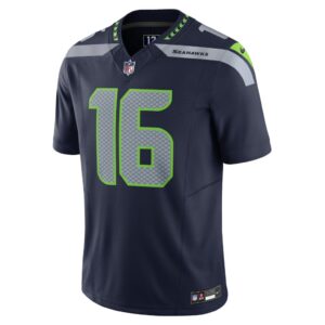 Men's Seattle Seahawks Tyler Lockett Nike College Navy Vapor F.U.S.E. Limited Jersey