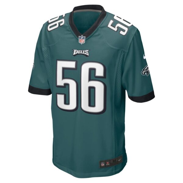 Tyler Steen Philadelphia Eagles Nike Team Game Jersey - Midnight Green