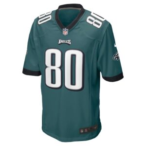 Men's Philadelphia Eagles Tyree Jackson Nike Midnight Green Game Jersey