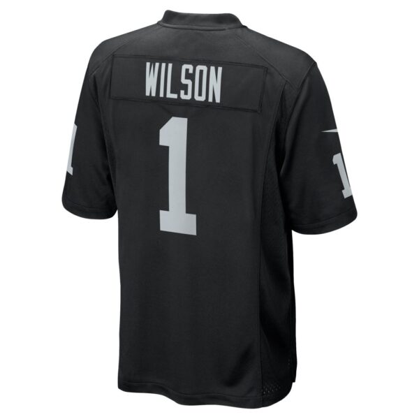 Men's Las Vegas Raiders Tyree Wilson Nike Black 2023 NFL Draft First Round Pick Game Jersey