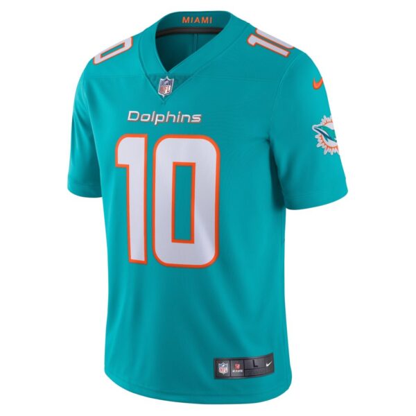 Men's Miami Dolphins Tyreek Hill Nike Aqua Team Vapor Limited Jersey