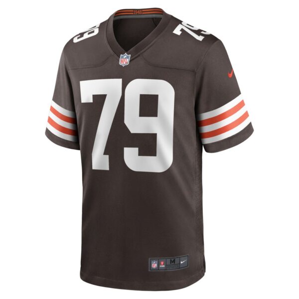 Men's Cleveland Browns Tyrone Wheatley Nike Brown Team Game Jersey