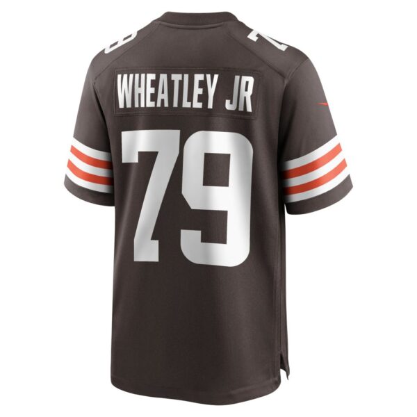 Men's Cleveland Browns Tyrone Wheatley Nike Brown Team Game Jersey