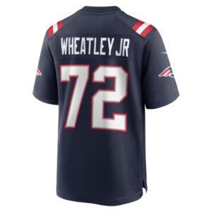 Tyrone Wheatley New England Patriots Nike Team Game Jersey - Navy